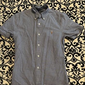 Boys Ralph Lauren Polo shirt blue/white